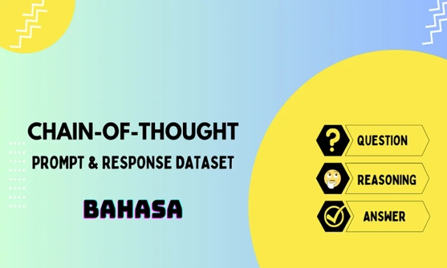 Chain of Thought Prompt & Completion Dataset in Bahasa