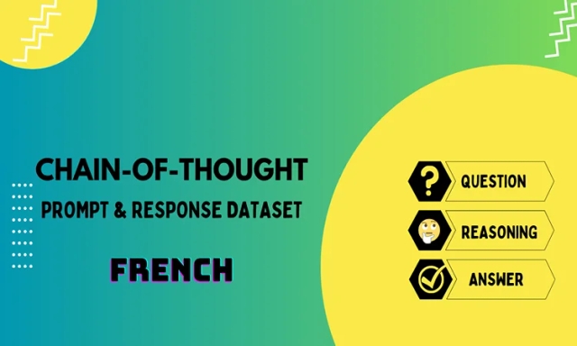 Chain of Thought Prompt & Completion Dataset in French