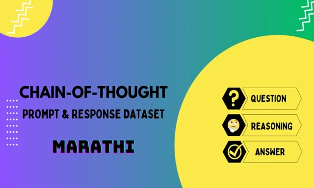 Chain of Thought Prompt & Completion Dataset in Marathi