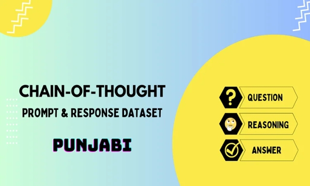 Chain of Thought Prompt & Completion Dataset in Punjabi
