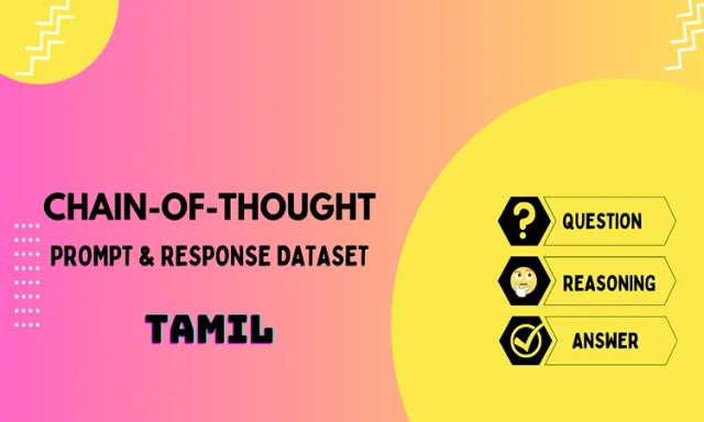 Chain of Thought Prompt & Completion Dataset in Tamil
