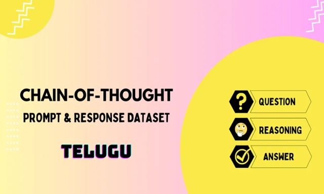 Chain of Thought Prompt & Completion Dataset in Telugu