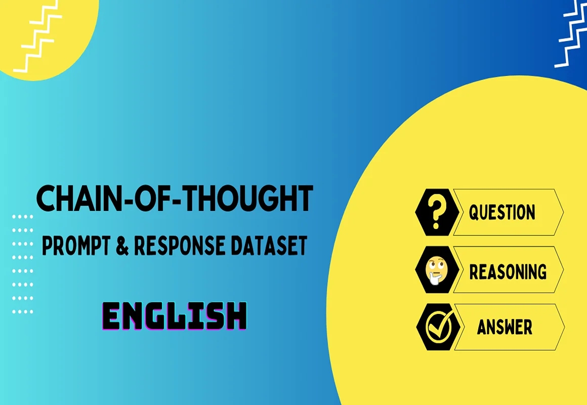 Chain of Thought Prompt & Completion Dataset in English