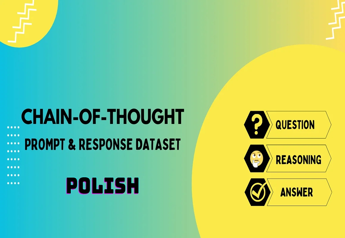 Chain of Thought Prompt & Completion Dataset in Polish