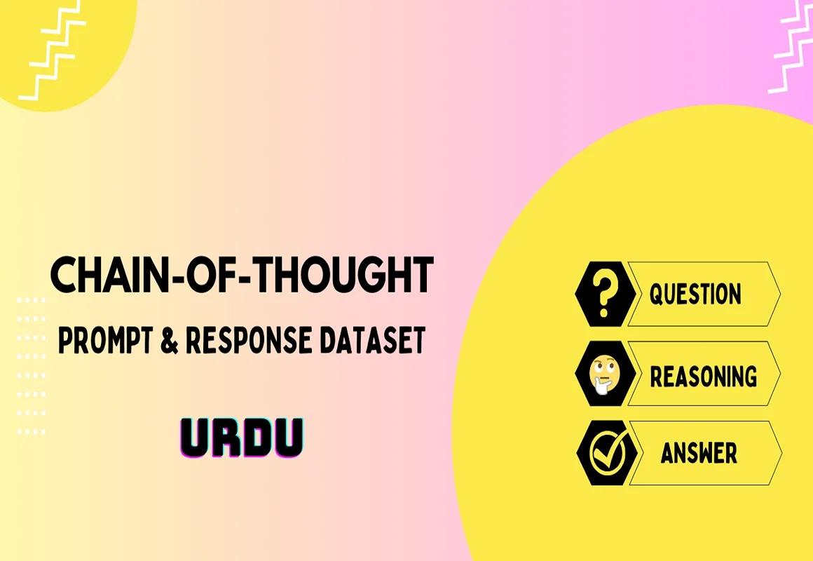 Chain of Thought Prompt & Completion Dataset in Urdu