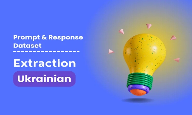 Extraction Prompt & Completion Dataset in Ukrainian