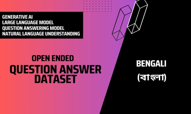 Open Ended Question Answer Text Dataset in Bengali