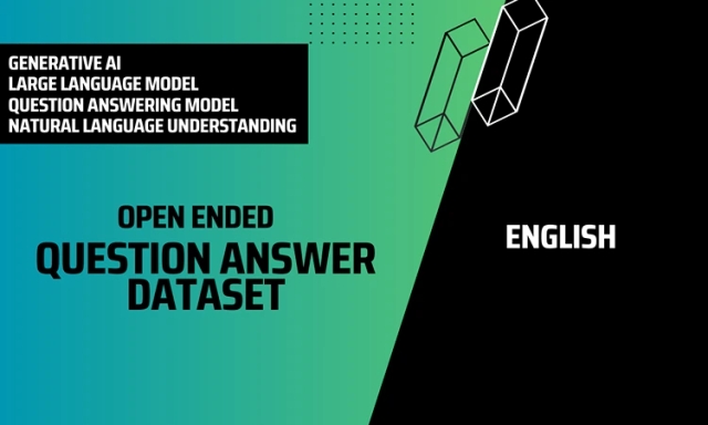Open Ended Question Answer Text Dataset in English