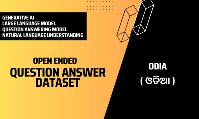 Open Ended Question Answer Text Dataset in Odia