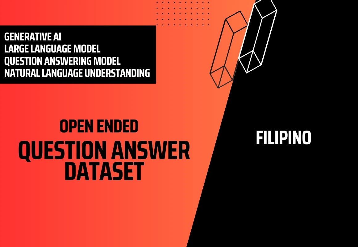 Open Ended Question Answer Text Dataset in Filipino