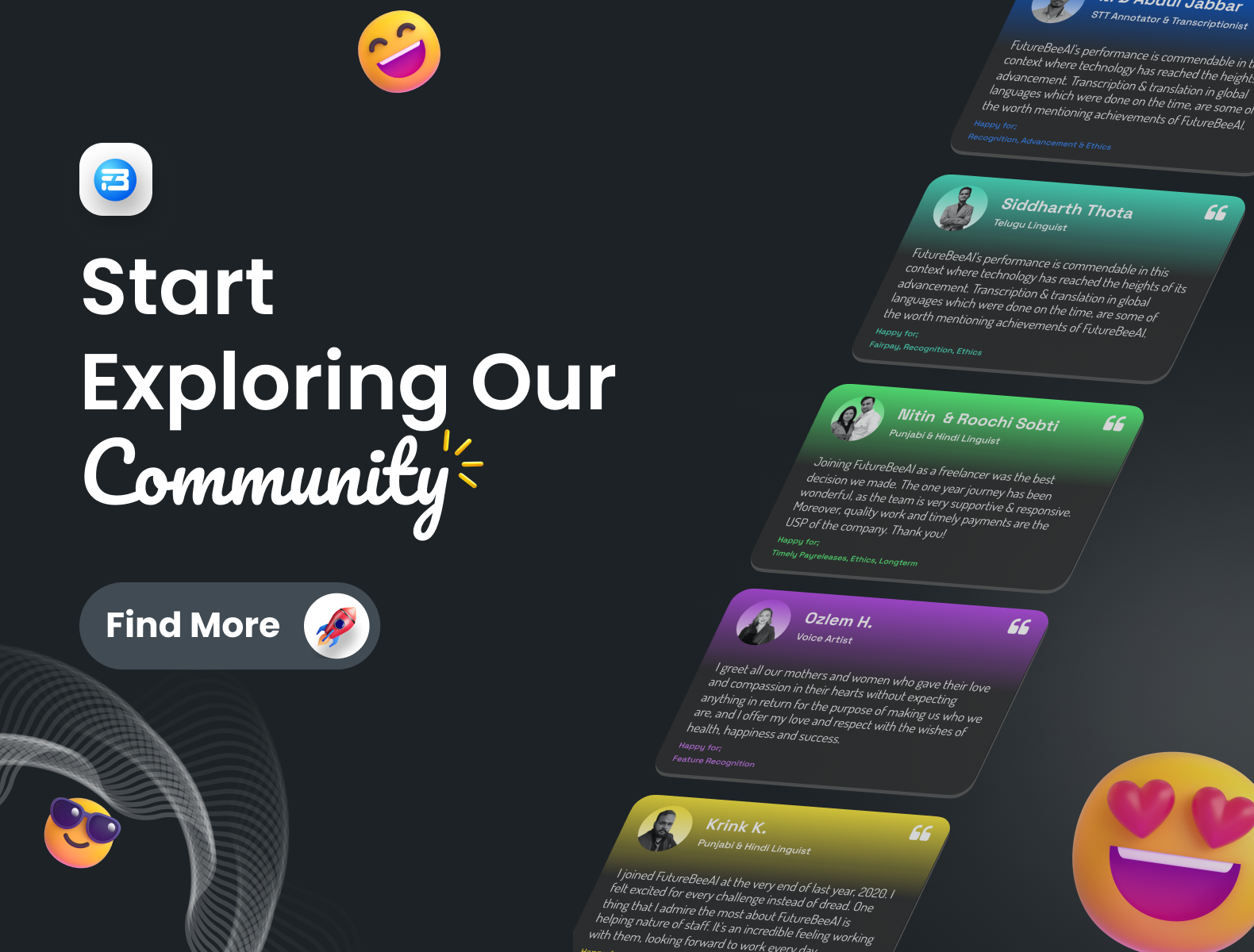 Explore FutureBeeAI Community