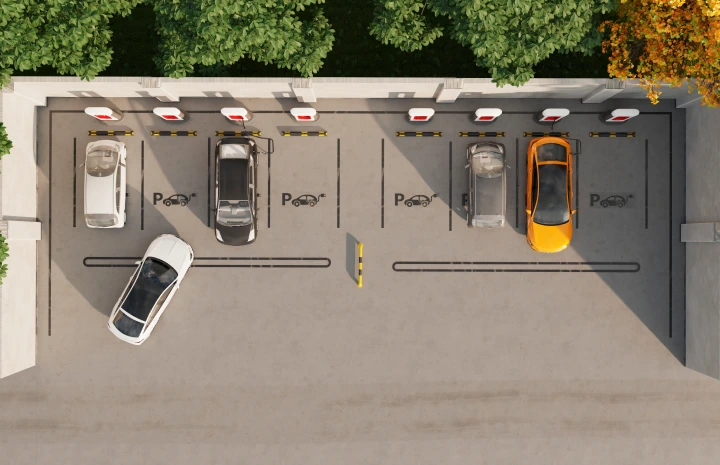 Smart parking using AI/ML